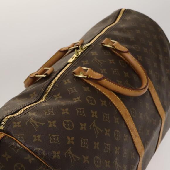 LOUIS VUITTON Monogram Keepall 55 Boston Bag M41424 - Picture 6 of 16